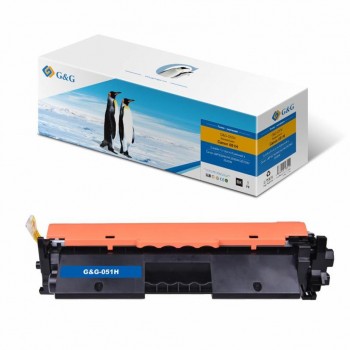 Картридж Canon 051H Black 4.1K (G&G-051H) G&G
