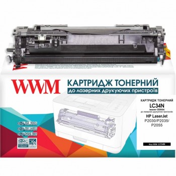 Картридж HP  WWM для LJ P2035 (LC34N) LC34N