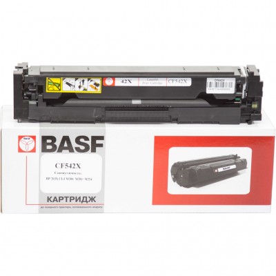 Картридж для HP CLJ M280/M281/M254 Х Yellow (KT-CF542Х) BASF