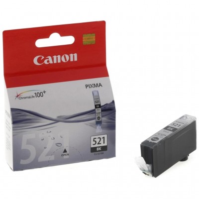 Картридж оригинал. струйн. CANON  CLI-521Bk MP540/ 630 чёрн. 2933B004