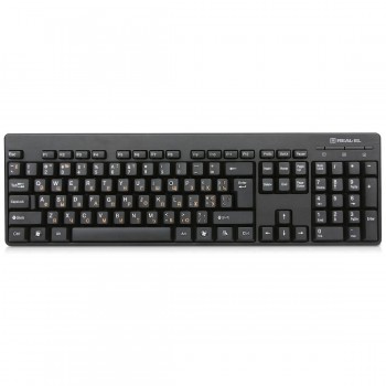 Клавіатура REAL-EL Standard 502 USB черный