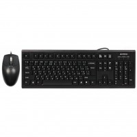 Комплект (клавіатура, миша) A4tech KRS-8572 USB Black
