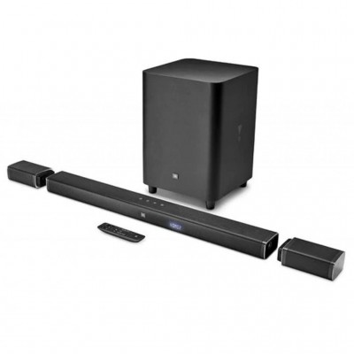 Акустична система JBL Bar 5.1 Channel 4K Ultra HD Soundbar with True Wireless (JBLBAR51BLK)