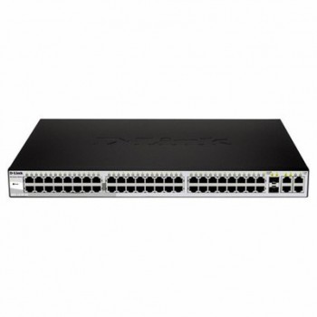 Комутатор D-Link DGS-1210-52 48Port Gbit, 4SFP, Smart DGS121052