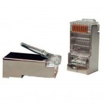 Конектор RJ45  cat.5e FTP 8p8c Atcom (10698) экранированный