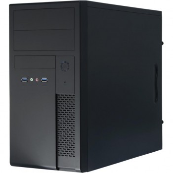 Корпус CHIEFTEC Mesh XT-01B,без БП,2xUSB3.0,mATX,черный XT01BOP