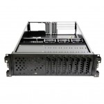 Корпус CSV 3U-S Rackmount 19', mATX/ Mini ITX, 3U, без б/ п, черный, 3 fan 3US