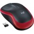 Мишка Logitech M185 Wireless Red USB 910-002240