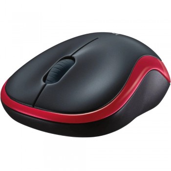Мишка Logitech M185 Wireless Red USB 910-002240