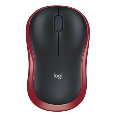 Мишка Logitech M185 Wireless Red USB 910-002240