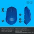 Миша Logitech M330 Silent plus Blue (910-004910)