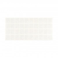 Наклейки для клавиатури Прозорі білі (рос/укр)