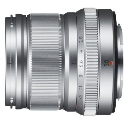 Объектив Fujifilm XF 50mm F2.0 R WR Silver (16536623)