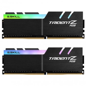 Пам'ять DDR4 32GB (2x16GB) 3200 MHz TridentZ RGB Black G.Skill (F4-3200C16D-32GTZR)