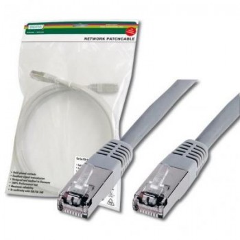 Патчкорд DIGITUS cat.5e,SF-UTP,2м,AWG 26/7,сірого кольору DK1531020