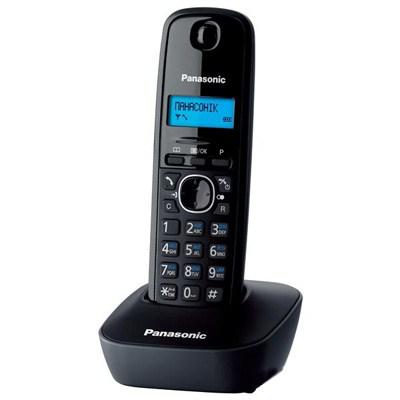 Радіотелефон DECT Panasonic KX-TG1611UAH Black Grey