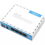 Роутер Mikrotik (RB941-2nD) hAP lite 2,4 ГГц 2*1,5 dBi MIMO 1×1 300 Мбит/с 32 MB 4 × 100 Мбит/с LAN1 × microUSB для подачи питания