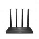 Роутер TP-Link Archer C6 300 (2,4GHz) 867 (5GHz) 4х10/100/1000  5 антен AC1200 MU-MIMO CE EIRP: <20 дБм(2,4 ГГц); <23 дБм(5 ГГц)