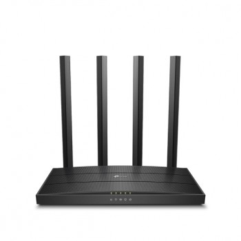 Роутер TP-Link Archer C6 300 (2,4GHz) 867 (5GHz) 4х10/100/1000  5 антен AC1200 MU-MIMO CE EIRP: <20 дБм(2,4 ГГц); <23 дБм(5 ГГц)