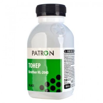 Тонер Brother  HL-2030/ 2040/ 2070N PATRON (T-PN-BHL2040-100) 100 г TPNBHL2040100