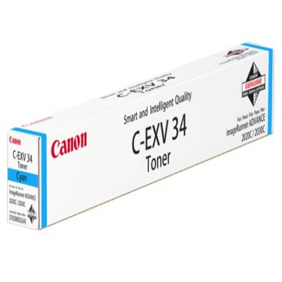 Тонер Canon  CANON C-EXV34 Cyan (для iRC2020/ 2030) (3783B002) 3783B002