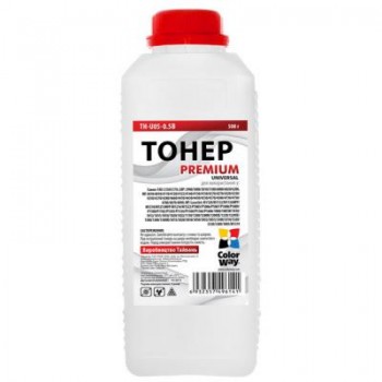 Тонер HP  ColorWay LJ P1005/1102/1010/2035 Premium Universal (TH-U05-0.5B) THU050.5B