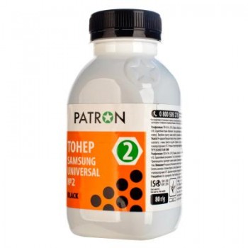 Тонер SAMSUNG  Universal №2 80г PATRON (T-PN-SU2-080) TPNSU2080