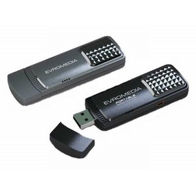 Тюнер TV EvroMedia  USB Hybrid Volar HD ТВ-тюнер EvroMedia USB Hybrid Volar HD (зовнішній, USB, DVB-T, PAL/SECAM/NTSC, FM-тюнер, пульт ДУ, S-Video/RCA) USBHybridVolarHD