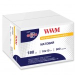 Фотобумага WWM Photo матовая 180г/м2 10х15см 500л (M180.F500)