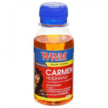 Чорнило Canon UNIVERSAL CARMEN, WWM (CU/Y) жовтий, 100 г