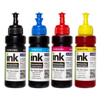 Чернила Epson  ColorWay L100/ L200 (4х100) BK/ С/ M/ Y (CW-EW101SET01)