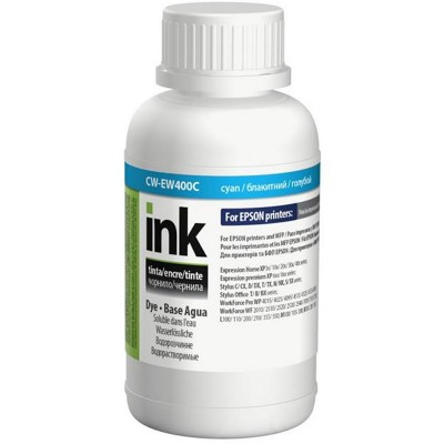 Чернила Epson  ColorWay SC 67/ 87/ 79/ 91/ T26 200мл Cyan (CW-EW400C02) CWEW400C02