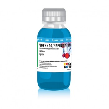 Чернила Epson  ColorWay SP R270/ 290 RX500 TX650 200мл Cyan (CW-EW650C02) CWEW650C02