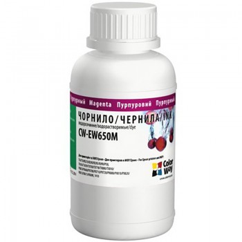 Чернила Epson  ColorWay SP R270/ 290 RX500 TX650 200мл Magenta (CW-EW650M02) CWEW650M02