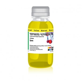 Чернила Epson  ColorWay SP R270/ 290 RX500 TX650 200мл Yellow (CW-EW650Y02) CWEW650Y02