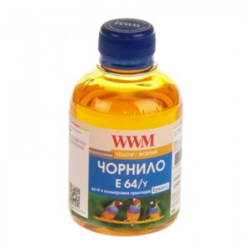 Чорнило Epson  WWM EPSON L110/ L210/ L355 Yellow (E64/ Y) 200г E64/Y