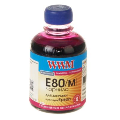 Чернила Epson  WWM EPSON L800 Magenta (E80/ M) 200г E80/M