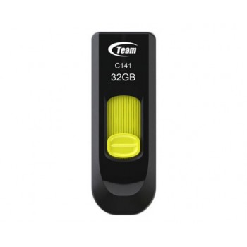 USB флеш 32GB  Team Team C141 Yellow 2.0 (TC14132GY01)