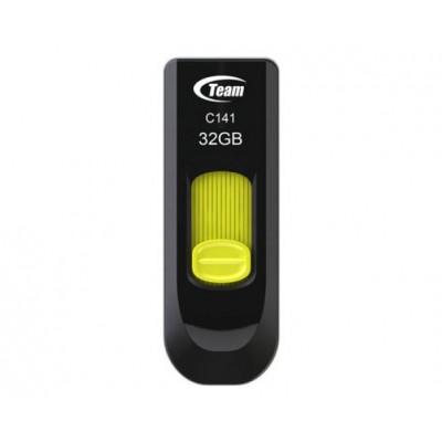 USB флеш 32GB  Team Team C141 Yellow 2.0 (TC14132GY01)