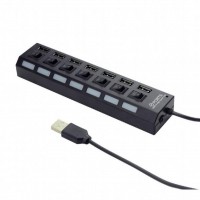 USB-хаб GEMBIRD 7 port USB 2.0 (UHB-U2P7-03)