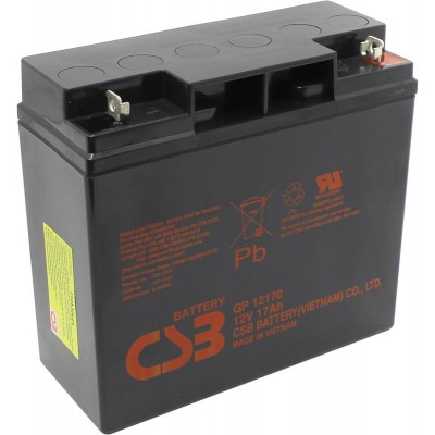 Аккумуляторная батарея 12 В, 17 Ач  CSB В (GP0)  GP12170