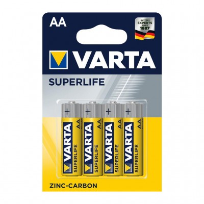 Батарейка AA Varta  Superlife Zinc-Carbon * 4 (2006101414) 2 006 101 414