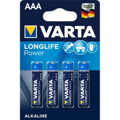 Батарейка AAA Varta  High Energy * 4 (4903121414) 4 903 121 414