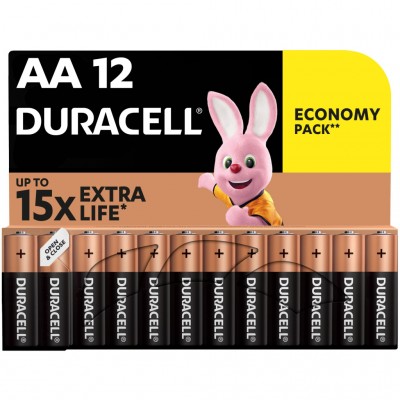 Батарейка Duracell  AA MN1500 LR06 * 12 (81367213) 81367213