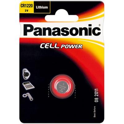 Батарейка Panasonic  CR 1220 BLI 1 LITHIUM CR1220EL/1B
