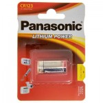 Батарейка Panasonic  CR 123 BLI 1 LITHIUM CR123AL/1BP