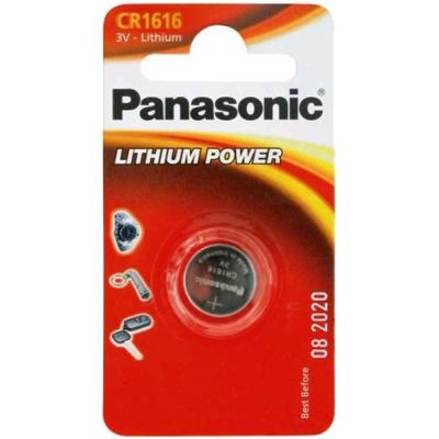 Батарейка Panasonic  CR 1616 BLI 1 LITHIUM CR1616EL/1B