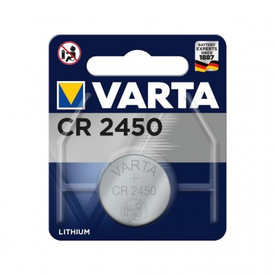 Батарейка Varta  CR2450 Lithium (6450101401) 6 450 101 401