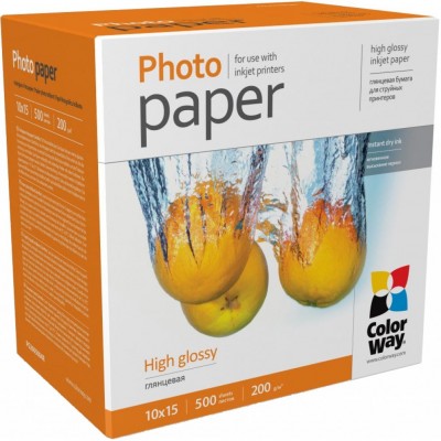 Бумага 10x15  ColorWay (PG2005004R)