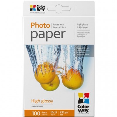 Бумага 10x15  ColorWay (PG2301004R) PG2301004R